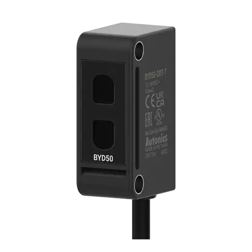 BYD50-DDT-T Sınırlı yansımalı 24V Fotoelektrik Sensör - 1